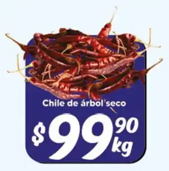 Chile de árbol seco