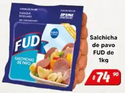 El Florido FUD salchichas de pavo oferta