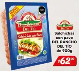 El Florido Del Rancho Del Tío Salchichas con Pavo oferta