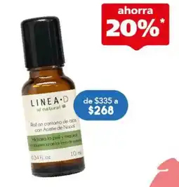 Farmacia San Pablo Linea-D Roll on contorno de ojos con Aceite de Nopal oferta