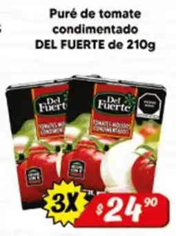 El Florido Del Fuerte Puré de tomate condimentado oferta