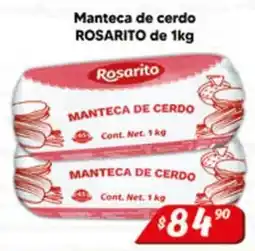 El Florido Rosarito manteca de cerdo oferta