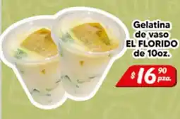 El Florido El Florido Gelatina de vaso oferta