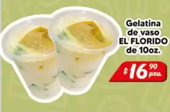 El Florido El Florido Gelatina de vaso oferta