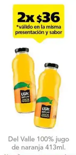 Farmacia San Pablo Del Valle 100% jugo de naranja oferta
