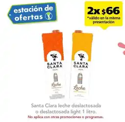 Farmacia San Pablo Santa Clara leche deslactosada o deslactosada light oferta