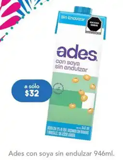 Farmacia San Pablo ades con soya sin endulzar oferta