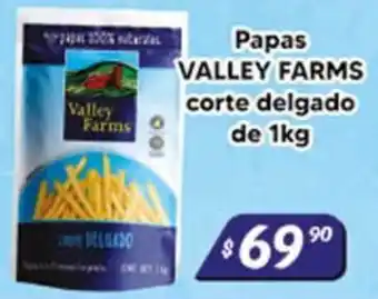 Valley Farms papas corte delgado