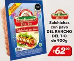 El Florido Del Rancho Del Tio Salchichas con pavo oferta