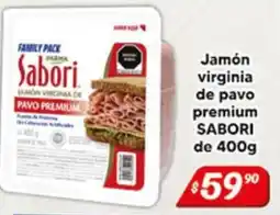 El Florido Sabori jamón virginia de pavo premium oferta
