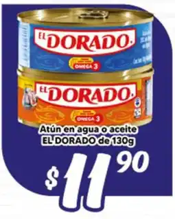 El Florido El Dorado Atún en agua o aceite oferta