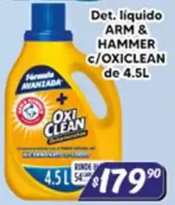 El Florido arm & hammer det. liquido c/oxiclean oferta