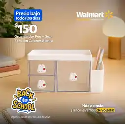 Walmart Walmart Organizador Pen + Gear oferta