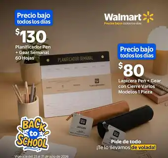 Walmart Pen+Gear Planificador Semanal oferta