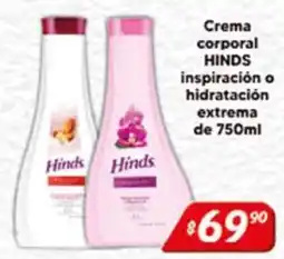 El Florido Hinds crema corporal inspiración o hidratación extrema oferta