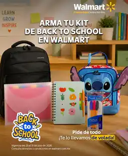 Walmart Walmart Arma tu kit de back to school oferta