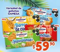 El Florido Gamesa variedad de galletas oferta