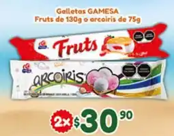 El Florido Galletas GAMESA Fruts o arcoiris oferta