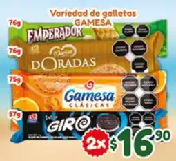 El Florido Gamesa variedad de galletas oferta