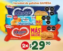 El Florido GAMESA variedad de galletas oferta