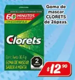 El Florido Clorets Goma de mascar oferta