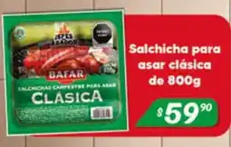 El Florido Bafar salchicha para asar clásica oferta