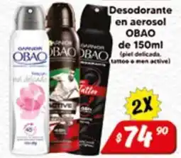 El Florido Obao desodorante en aerosol oferta