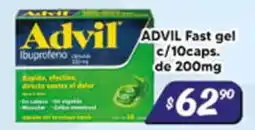 El Florido Advil Fast gel oferta