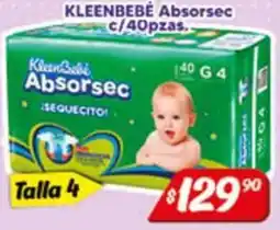 El Florido KleenBebé Absorsec oferta