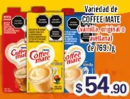 El Florido Coffee Mate Variedad de Coffee Mate oferta