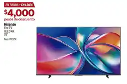 Costco Hisense Fire TV QLED 4K oferta