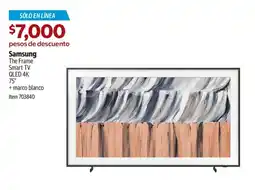 Costco Samsung The Frame Smart TV QLED 4K oferta