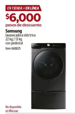 Costco Samsung lavasecadora eléctrica oferta