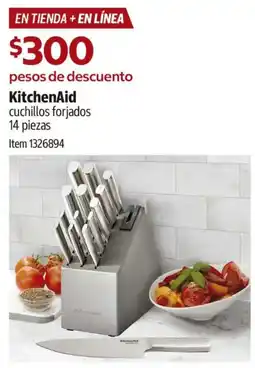 Costco KitchenAid cuchillos forjados oferta