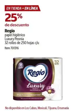 Costco Regio papel higiénico Luxury Peonia oferta