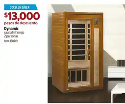 Costco Dynamic sauna Infrarrojo oferta