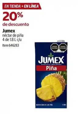 Costco Jumex nectar de piña oferta