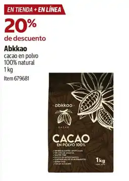 Costco abkkao cacao en polvo oferta