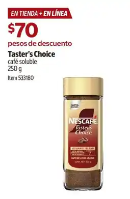 Costco Nescafe Taster's Choice café soluble oferta