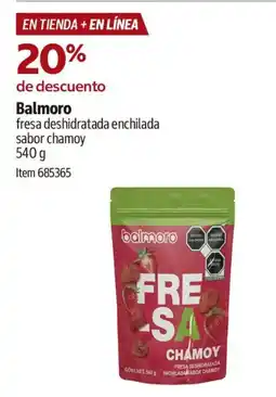Costco Balmoro fresa deshidratada enchilada sabor chamoy oferta
