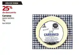 Costco Carranco queso ranchero oferta