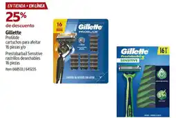 Costco Gillette proglide cartuchos para afeitar prestobarba3 sensitive rastrillos desechables oferta