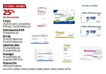 C-tech enteronorma b vit ki-cab libertrim alfa pramigel proesse pro
