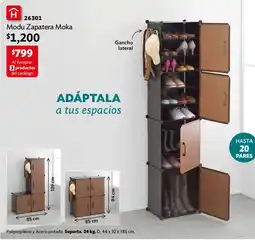 BetterWare Modu Zapatera Moka oferta