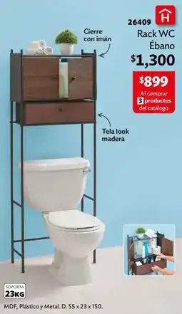 BetterWare H Rack WC Ébano oferta