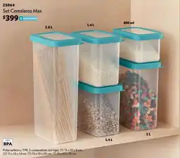 BetterWare Set Cerealeros Max oferta