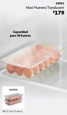 BetterWare Maxi Huevera Translucida oferta
