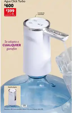 BetterWare Agua Click Turbo oferta
