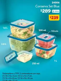 BetterWare Conserva Set Blue oferta