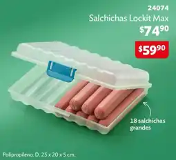 BetterWare Salchichas Lockit Max oferta